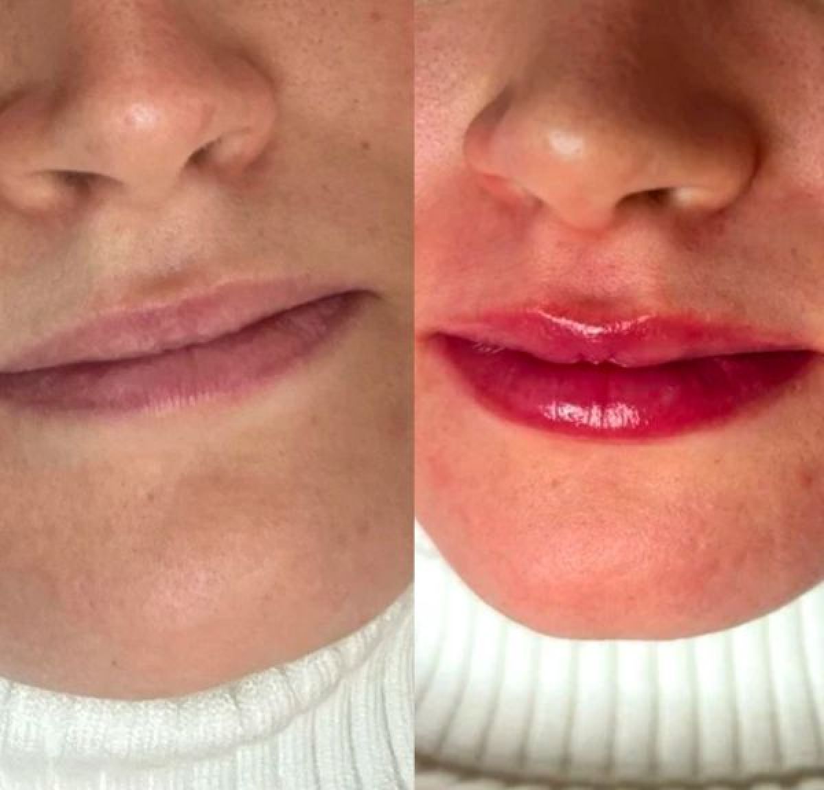 Maquillage permanent (Candy lips et Blusheffect) à Thionville (57) Par Kelly - Estheca