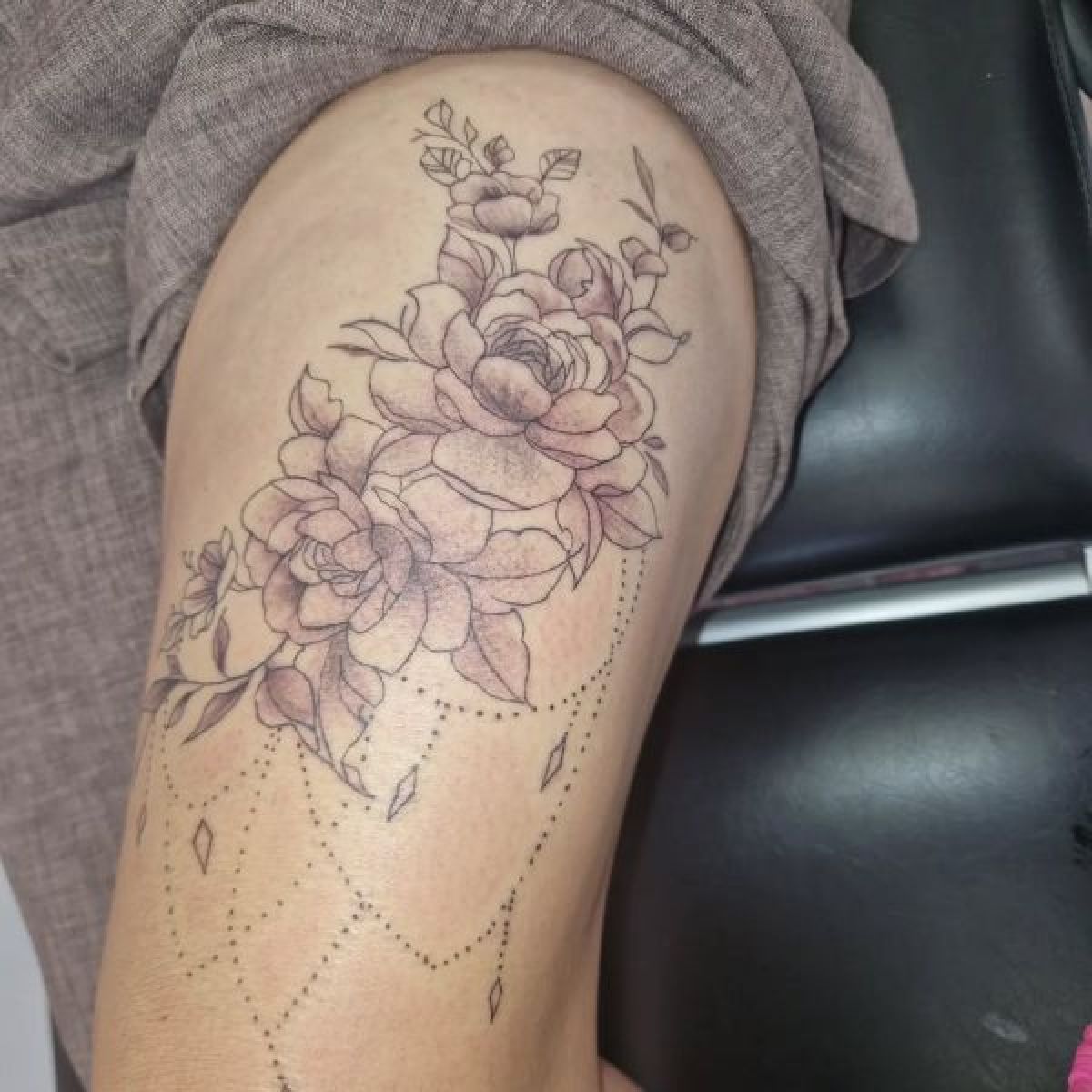 Tatouage à Soulaire-et-Bourg (49) Par Johanna - Estheca